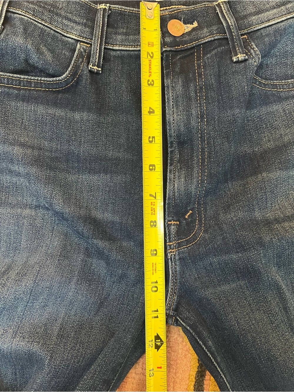 NWOT MOTHER The Hustler Ankle Fray jeans in size 27 - Picture 12 of 13
